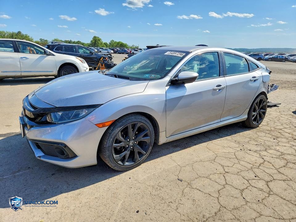 2019 HONDA CIVIC SPORT – Lot 54897296 auction photo