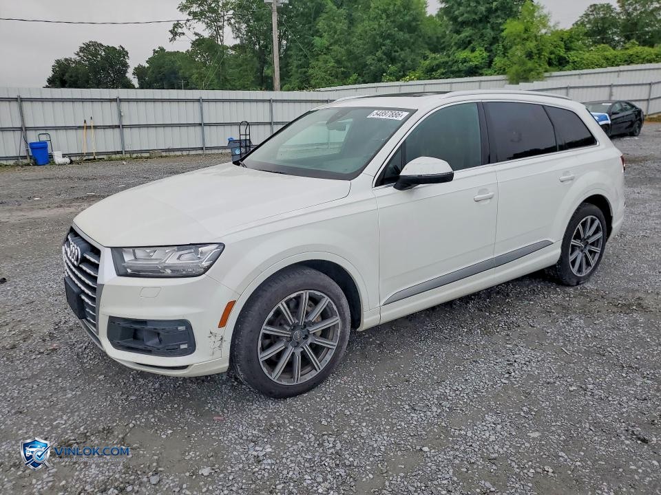 2017 AUDI Q7 PRESTIGE – Lot 54897886 auction photo