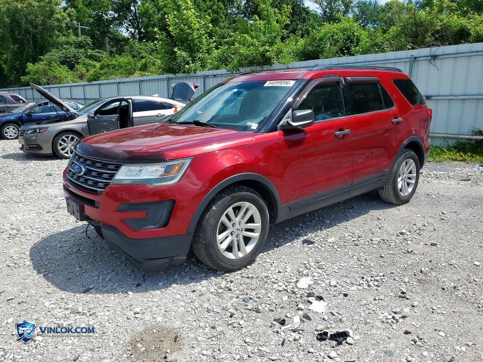 2017 FORD EXPLORER – Lot 54899096 auction photo