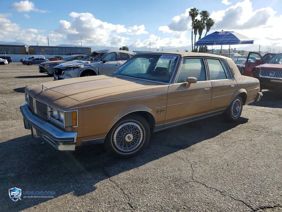 1982 OLDSMOBILE CUTLASS SUPREME BROUGHAM – Lot 54899906 auction photo