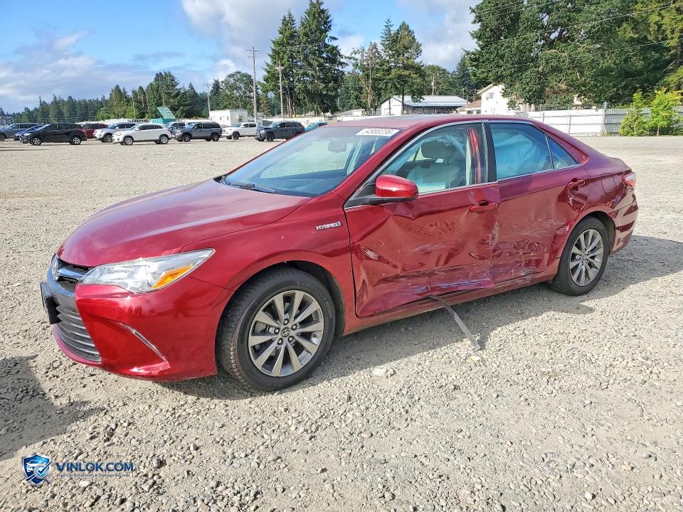 2016 TOYOTA CAMRY HYBRID XLE – Lot 54900236 auction photo