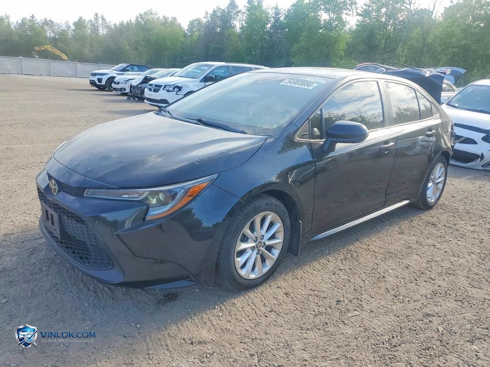 2020 TOYOTA COROLLA LE – Lot 54903886 auction photo
