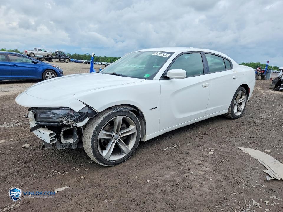2016 DODGE CHARGER R – Lot 54907556 auction photo