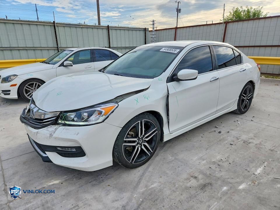 2017 HONDA ACCORD SPORT – Lot 54908536 auction photo