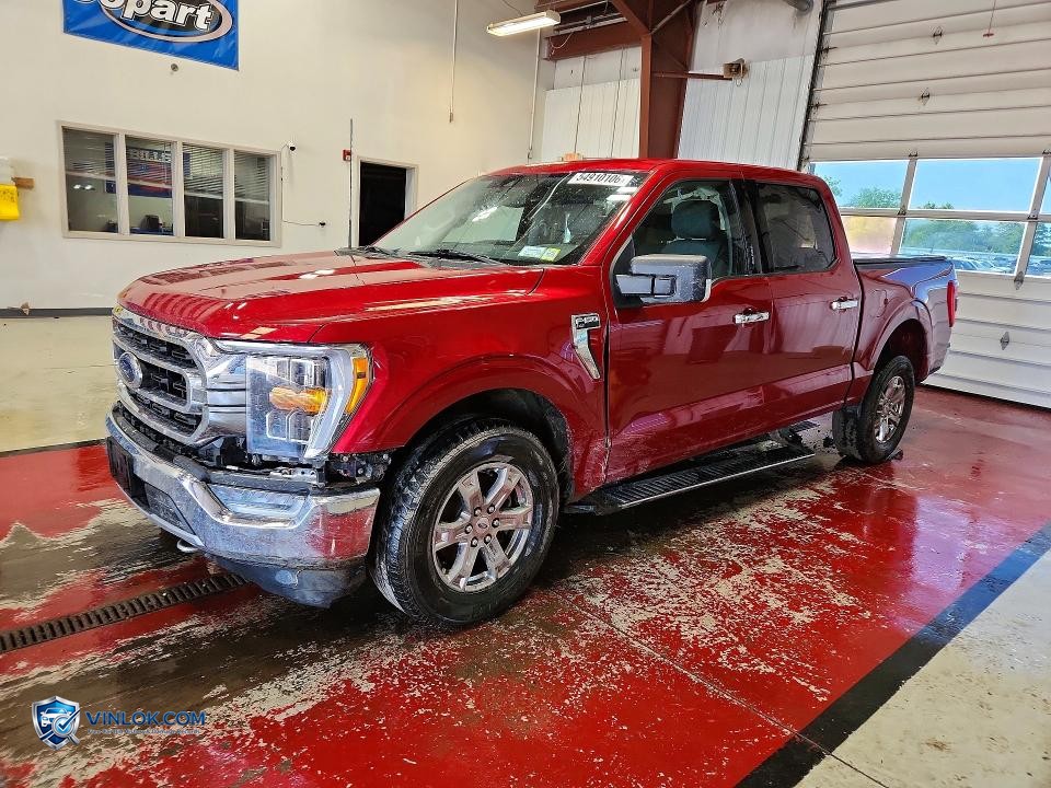 2021 FORD F150 SUPERCREW – Lot 54910106 auction photo