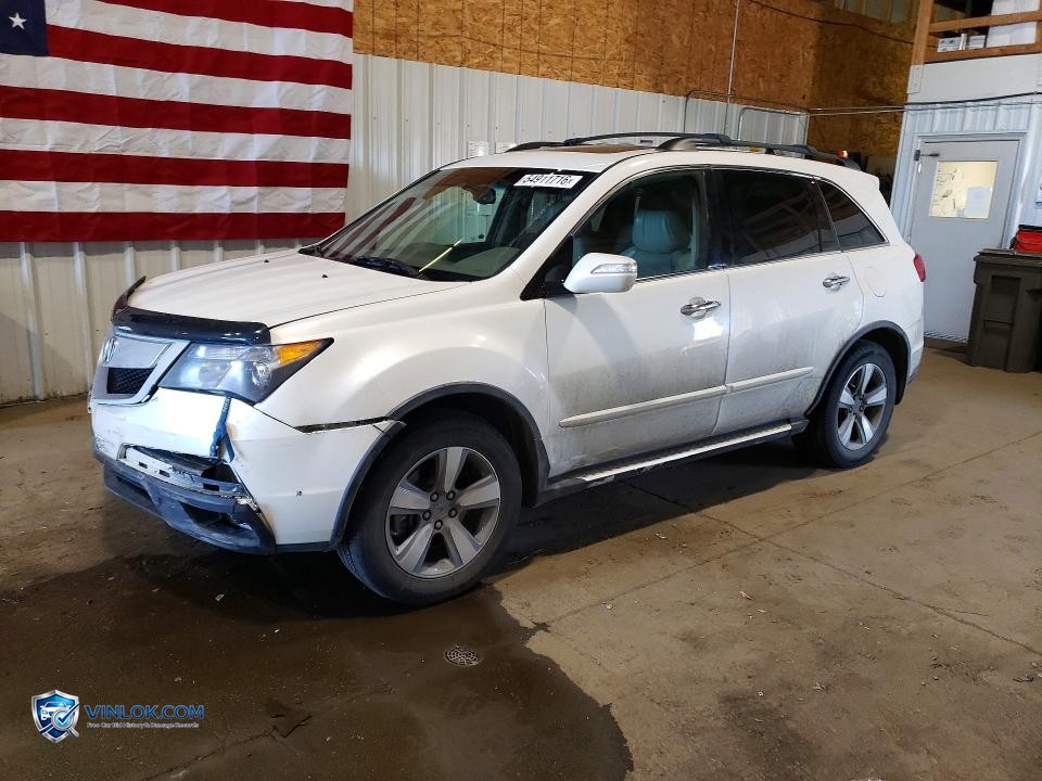 2011 ACURA MDX TECHNOLOGY – Lot 54911716 auction photo