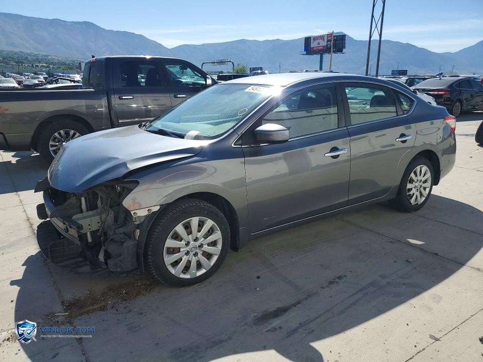 2015 NISSAN SENTRA S – Lot 54912026 auction photo