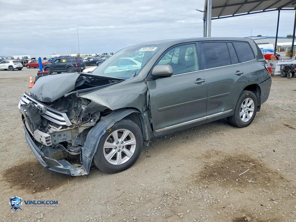 2012 TOYOTA HIGHLANDER BASE – Lot 54912536 auction photo