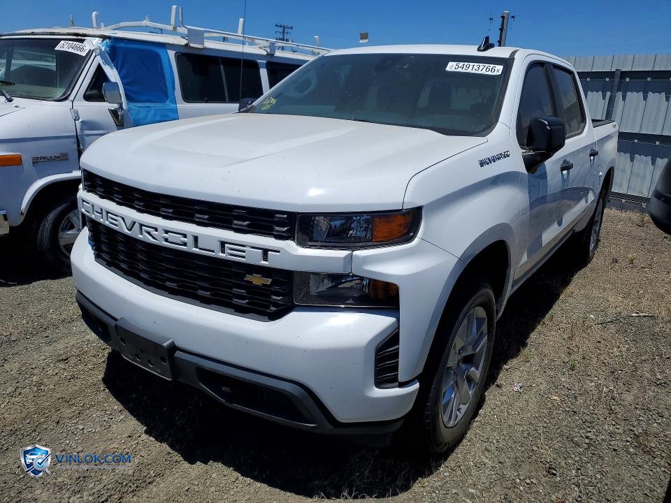 2022 CHEVROLET SILVERADO LTD K1500 CUSTOM – Lot 54913766 auction photo