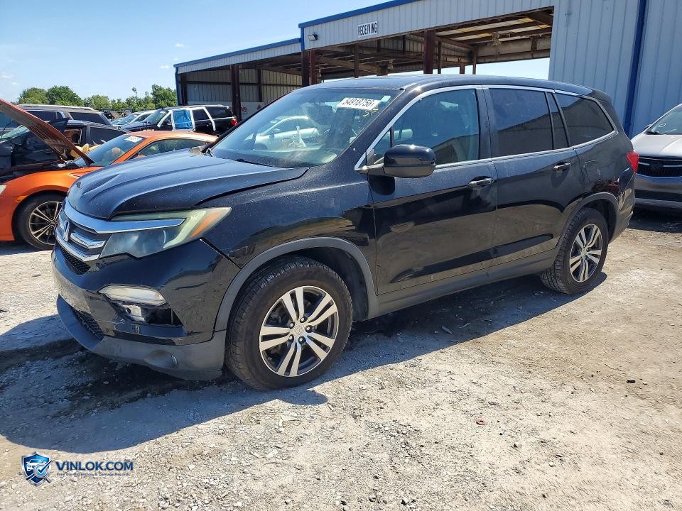 2016 HONDA PILOT EXL – Lot 54918756 auction photo