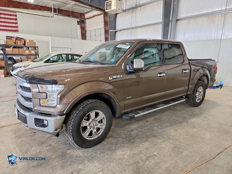 2016 FORD F150 SUPERCREW – Lot 54924186 auction photo