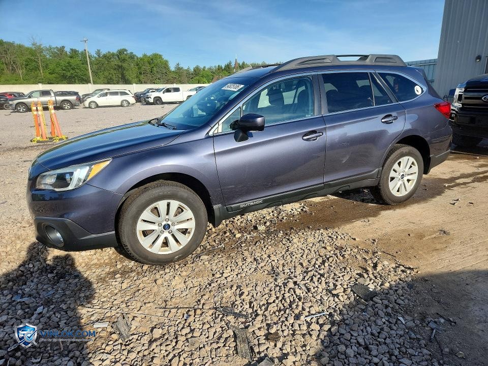 2015 SUBARU OUTBACK 2.5I PREMIUM – Lot 54925106 auction photo