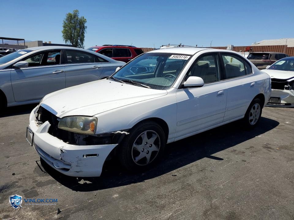 2004 HYUNDAI ELANTRA GLS – Lot 54925116 auction photo