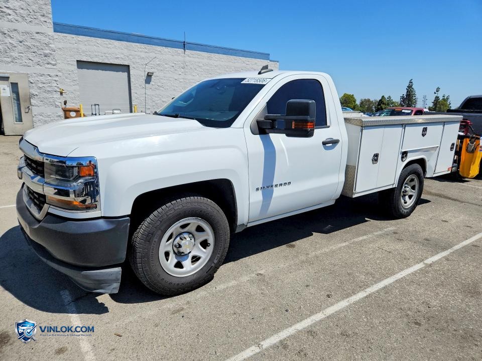 2017 CHEVY SILVERADO C1500 UTILTY- R&D- PRI FLEET – Lot 54928006 auction photo