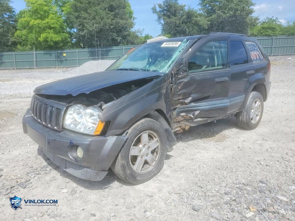 2005 JEEP GRAND CHEROKEE LAREDO – Lot 54928096 auction photo
