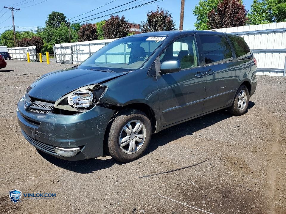 2005 TOYOTA SIENNA XLE 7 PASSENGER – Lot 54944856 auction photo