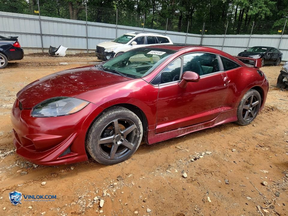 2007 MITSUBISHI ECLIPSE GT – Lot 54945136 auction photo