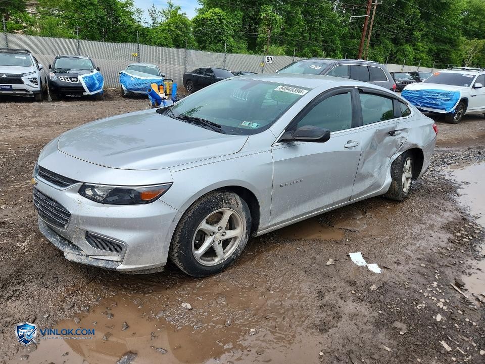 2017 CHEVROLET MALIBU LS – Lot 54945396 auction photo