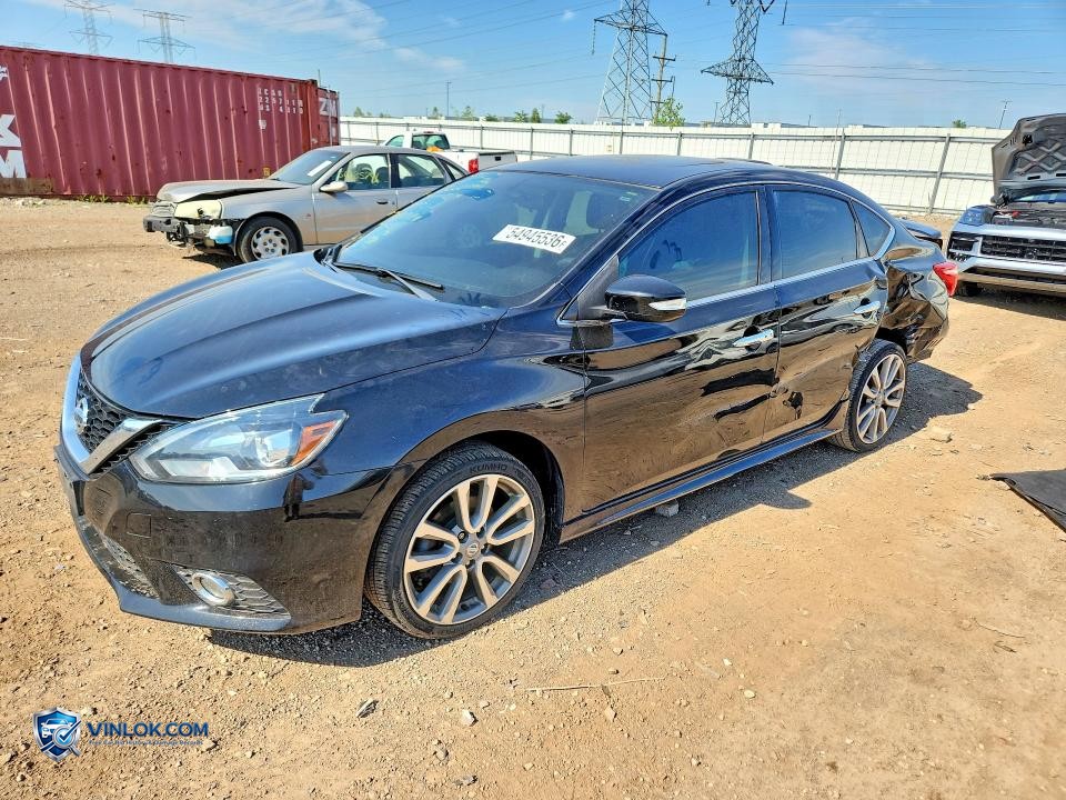 2017 NISSAN SENTRA SR TURBO – Lot 54945536 auction photo