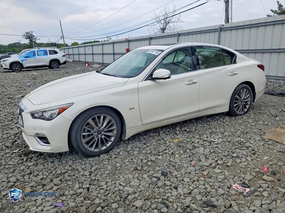 2020 INFINITI Q50 3.0T LUXE – Lot 54947106 auction photo