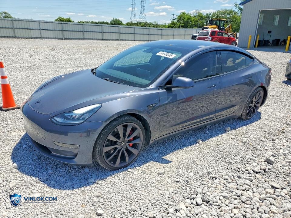 2020 TESLA MODEL 3 – Lot 54948046 auction photo