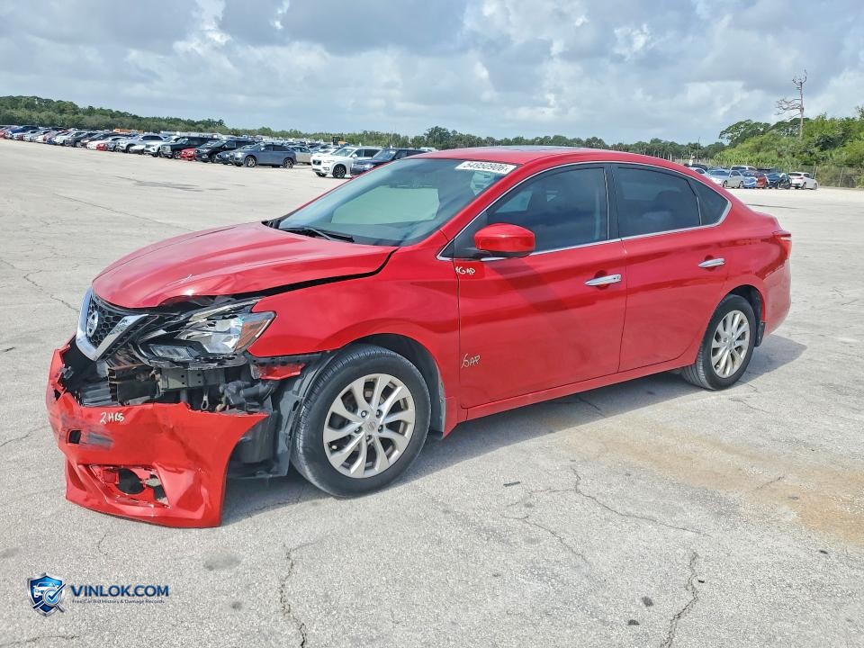 2017 NISSAN SENTRA SV – Lot 54950906 auction photo