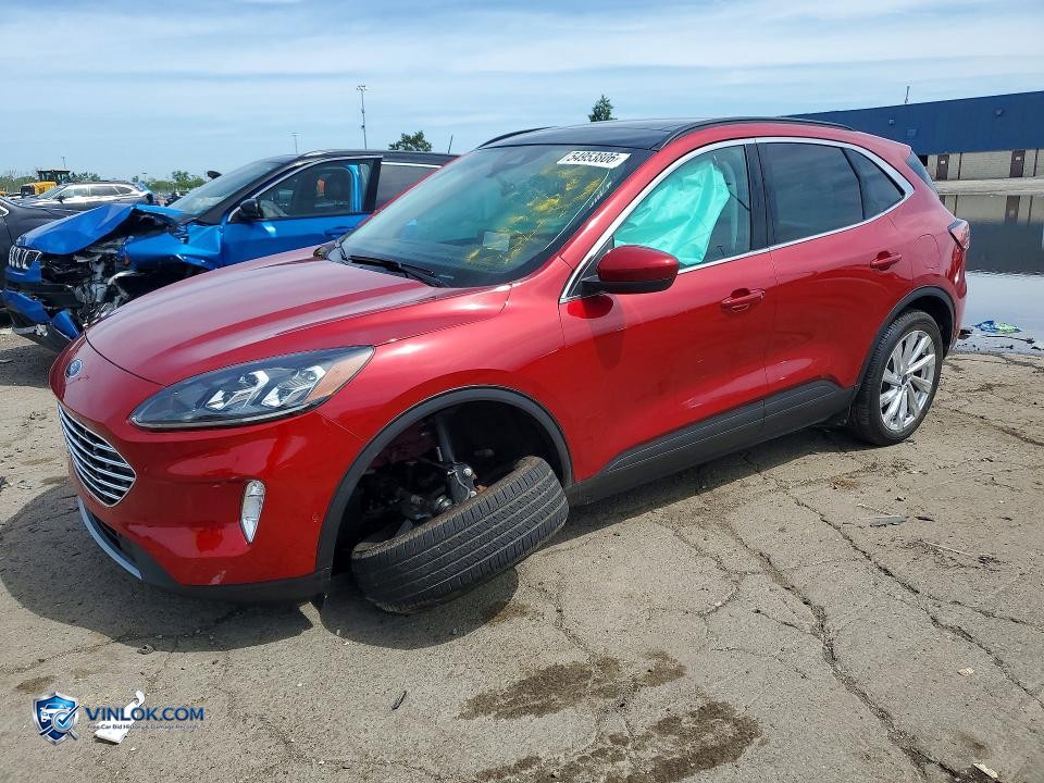 2022 FORD ESCAPE TITANIUM – Lot 54953806 auction photo