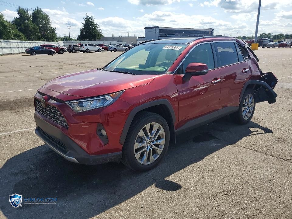 2019 TOYOTA RAV4 LIMITED – Lot 54959386 auction photo