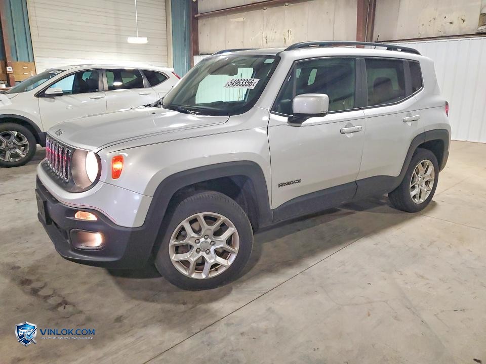 2018 JEEP RENEGADE LATITUDE – Lot 54963356 auction photo