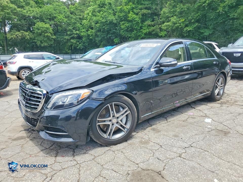 2016 MERCEDES-BENZ S 550 4MATIC – Lot 54963426 auction photo