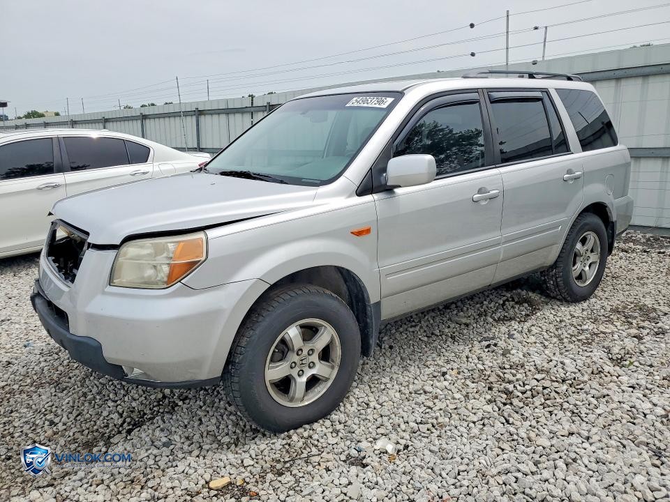 2008 HONDA PILOT EXL – Lot 54963796 auction photo