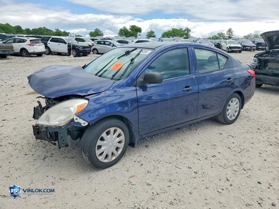 2014 NISSAN VERSA 1.6 S – Lot 54965306 auction photo