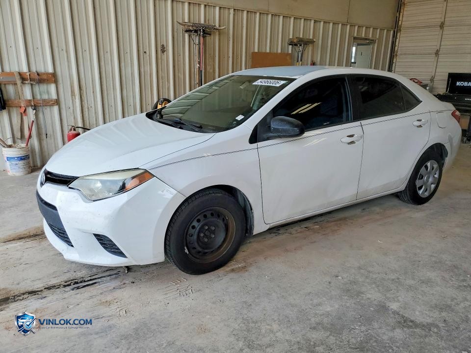 2014 TOYOTA COROLLA L – Lot 54966006 auction photo