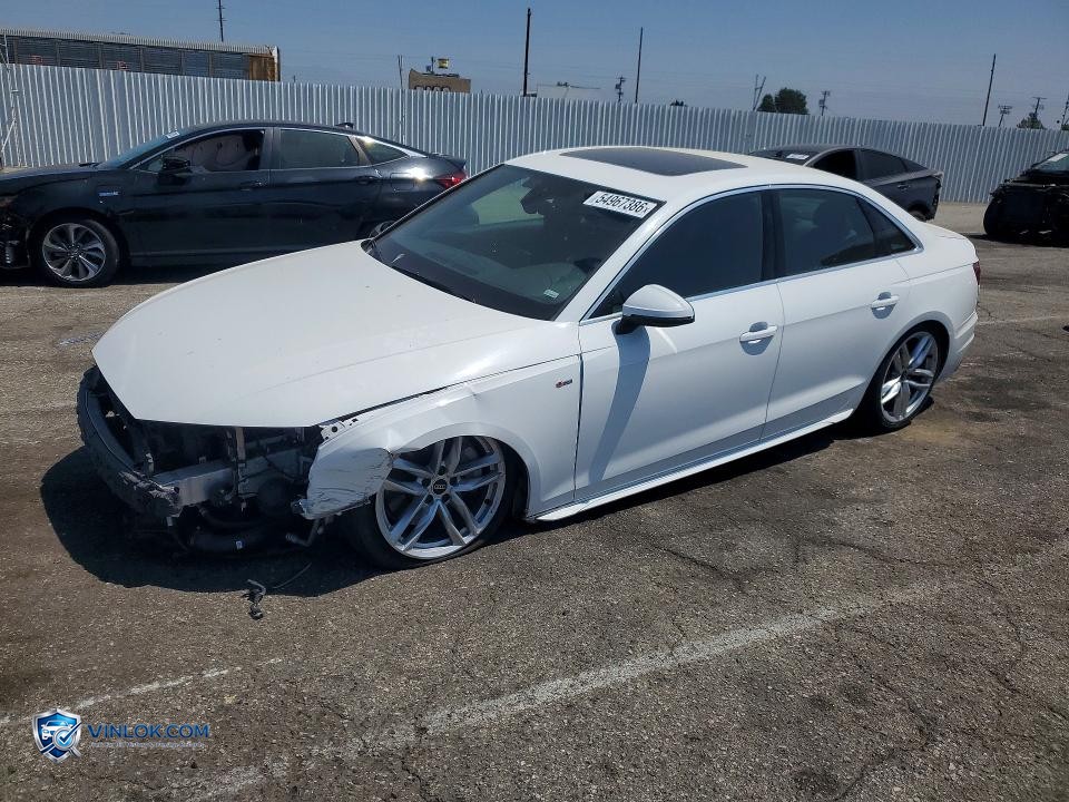 2024 AUDI A4 PREMIUM PLUS 45 – Lot 54967386 auction photo