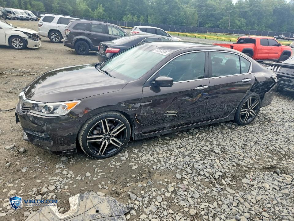 2016 HONDA ACCORD LX – Lot 54968516 auction photo