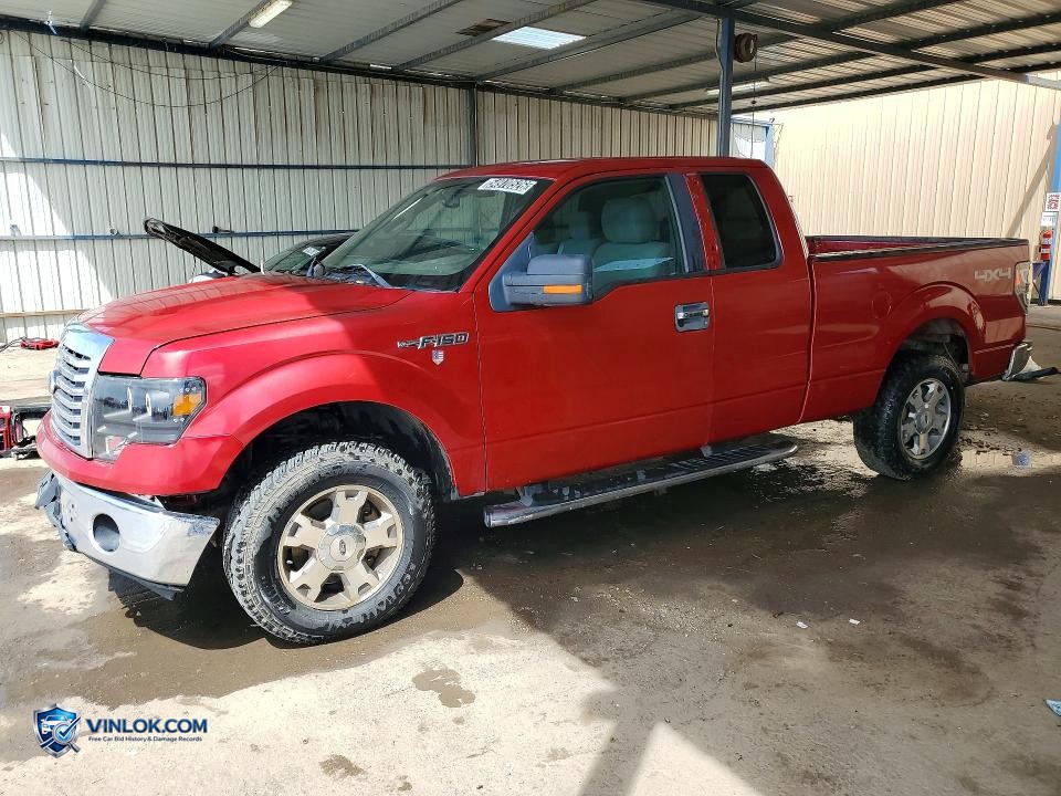 2012 FORD F150 SUPER CAB – Lot 54970526 auction photo