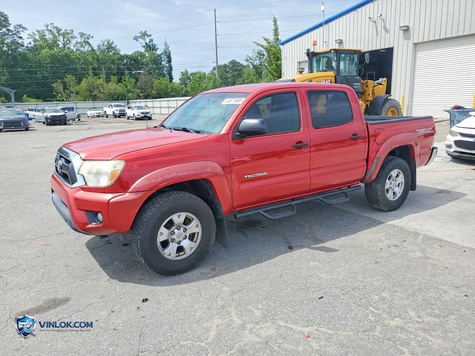 2015 TOYOTA TACOMA DOUBLE CAB PRERUNNER – Lot 54971666 auction photo