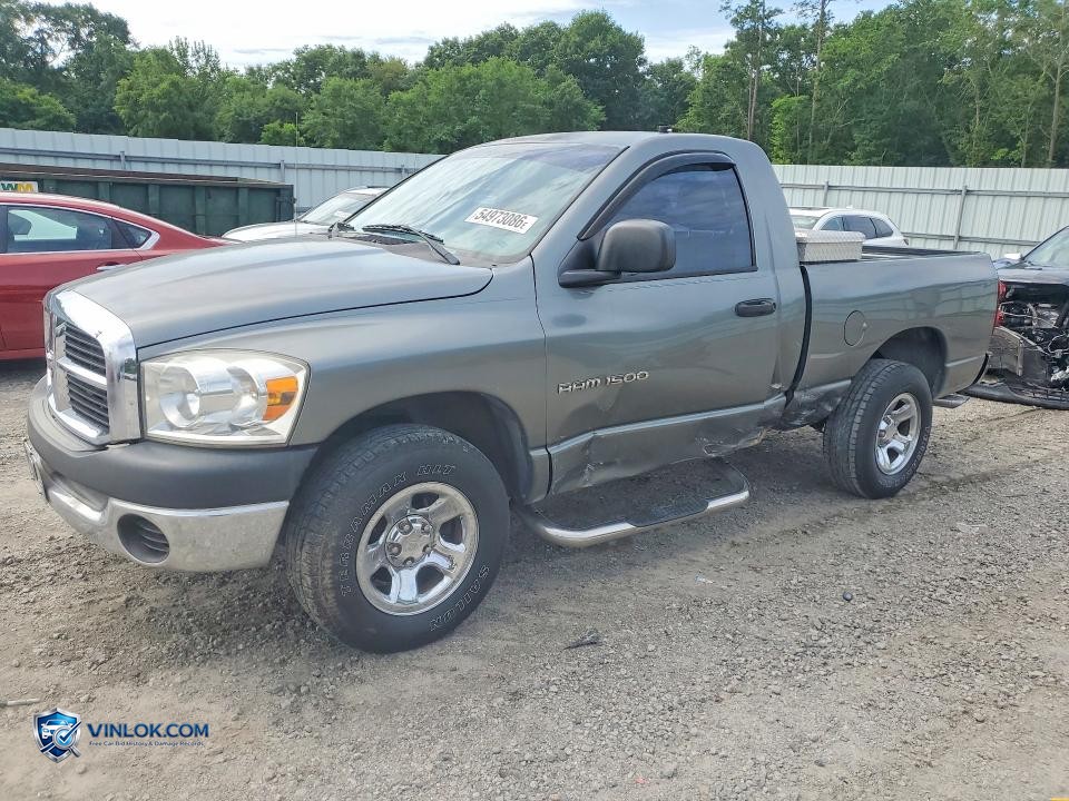2007 DODGE RAM 1500 ST – Lot 54973086 auction photo