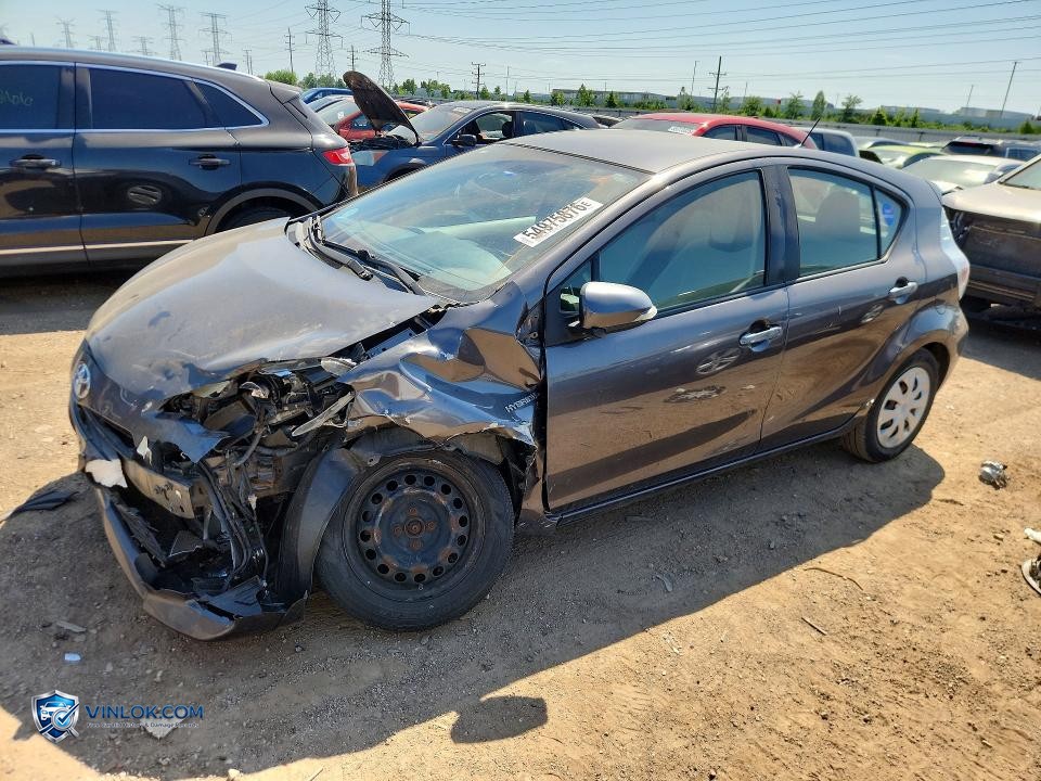 2013 TOYOTA PRIUS C ONE – Lot 54975876 auction photo
