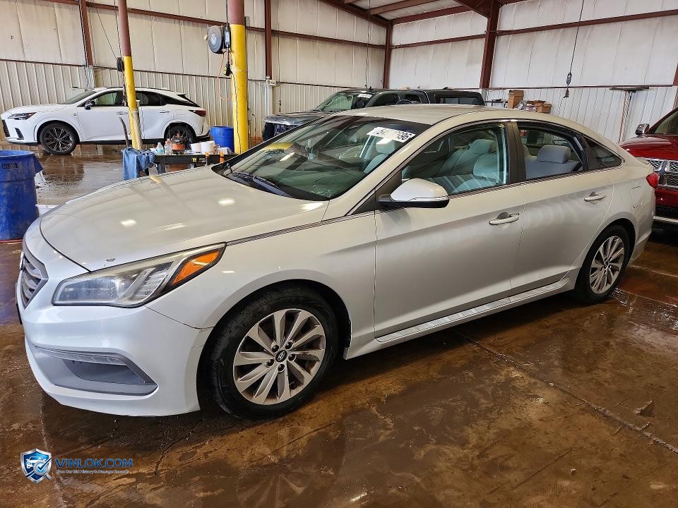 2015 HYUNDAI SONATA SPORT – Lot 54976696 auction photo