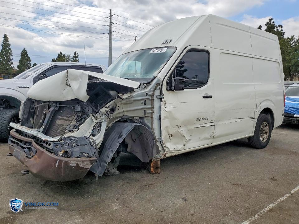 2015 NISSAN NV 3500 S DELIVERY VAN – Lot 54976796 auction photo