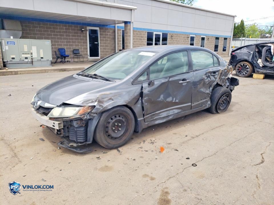 2010 HONDA CIVIC LX – Lot 54978116 auction photo
