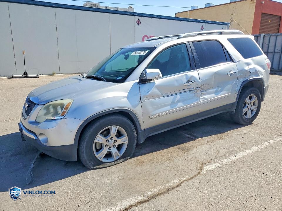 2008 GMC ACADIA SLT-1 – Lot 54982776 auction photo