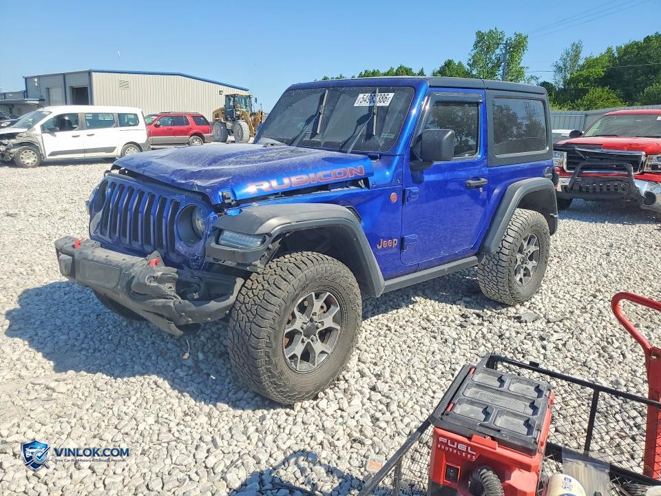 2019 JEEP WRANGLER RUBICON – Lot 54983386 auction photo