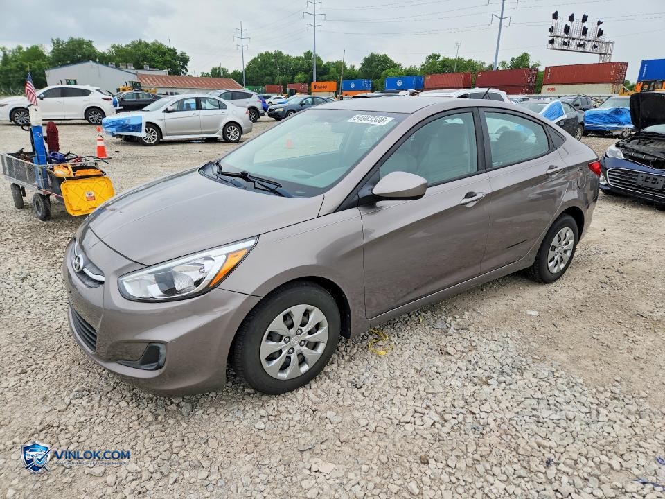 2017 HYUNDAI ACCENT SE – Lot 54983506 auction photo