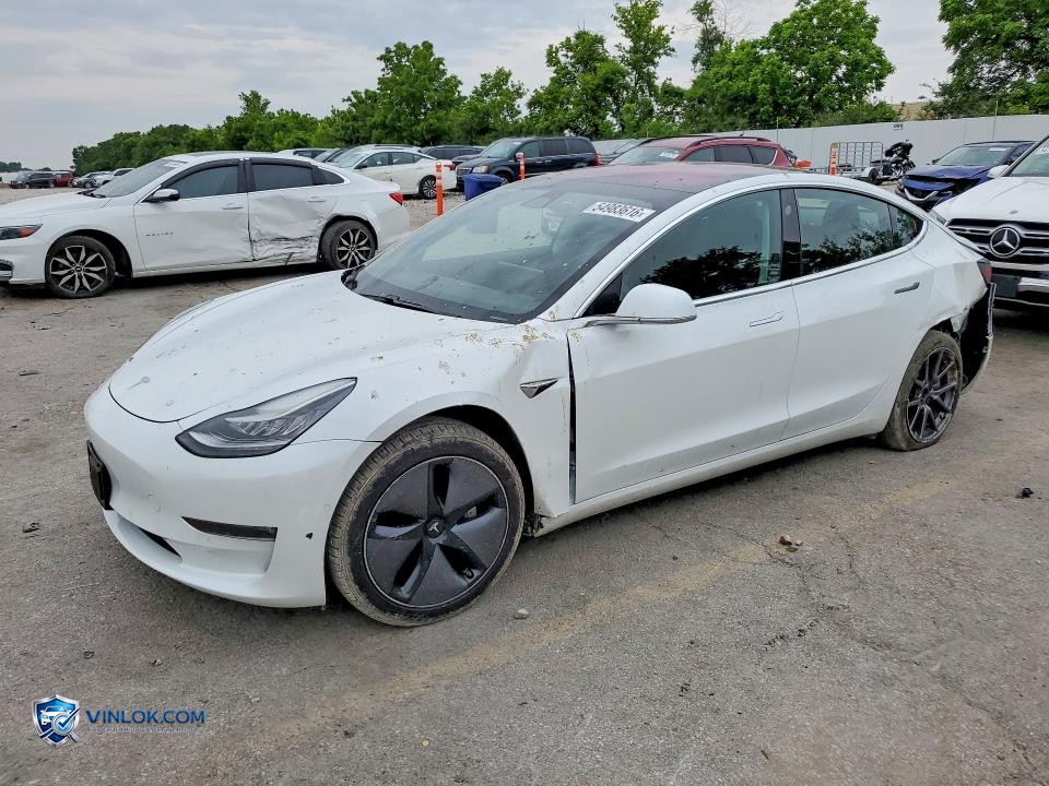 2018 TESLA MODEL 3 – Lot 54983616 auction photo