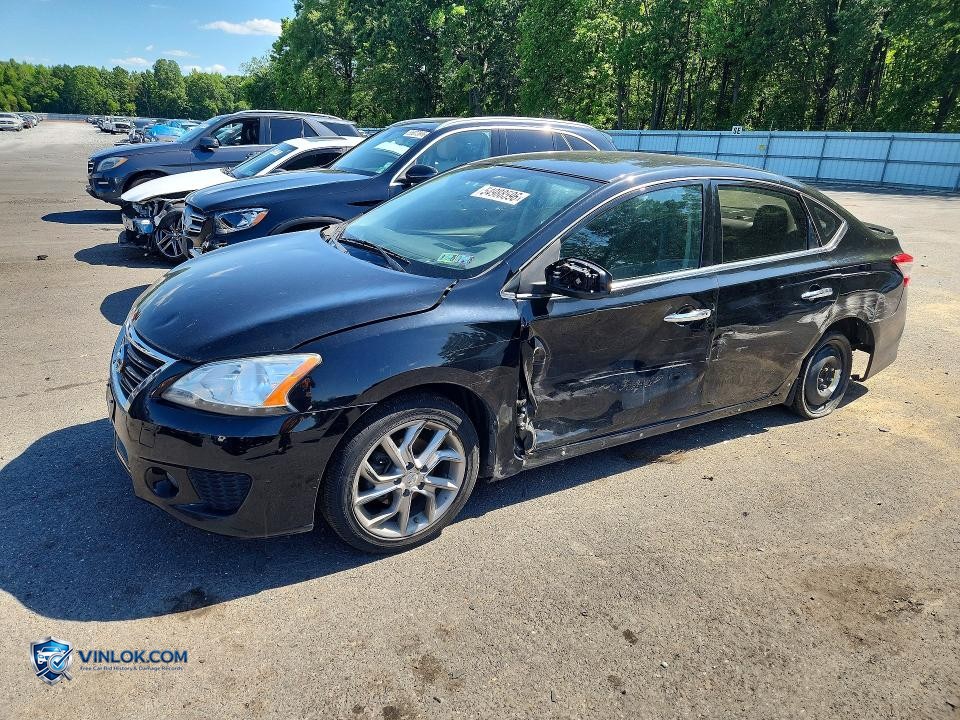 2014 NISSAN SENTRA SR – Lot 54988596 auction photo