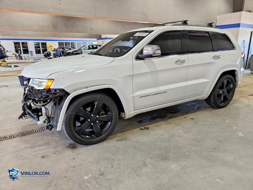 2015 JEEP GRAND CHEROKEE OVERLAND – Lot 54989506 auction photo