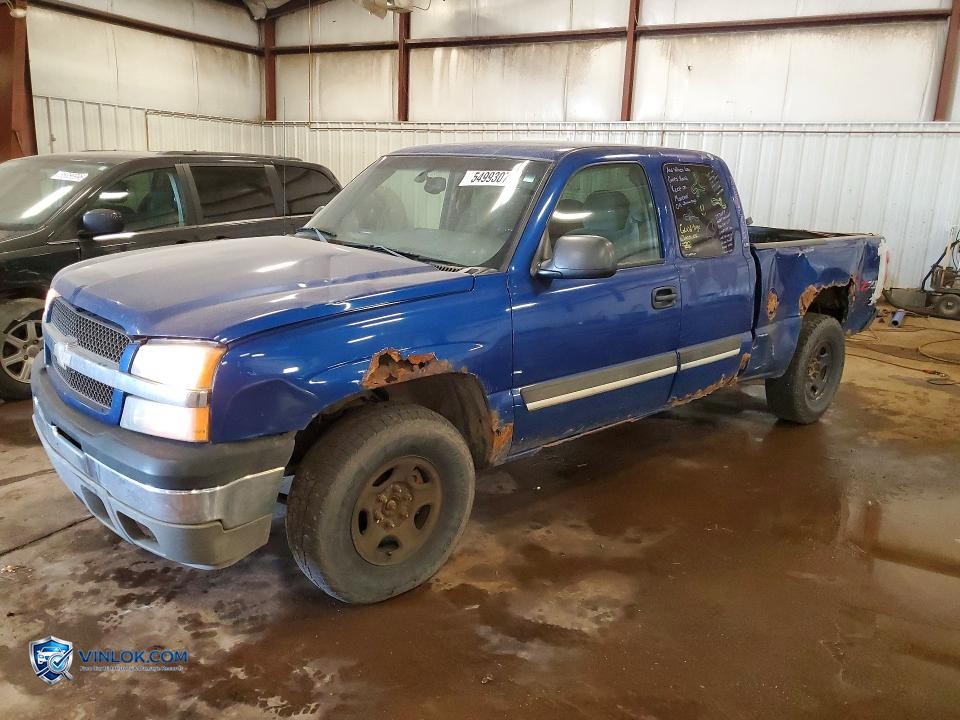 2003 CHEVROLET SILVERADO K1500 – Lot 54993076 auction photo