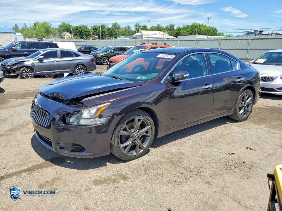 2014 NISSAN MAXIMA 3.5 SV – Lot 54994726 auction photo